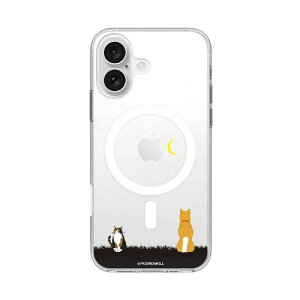 ROA�@iPhone 16(6.1�C���`) �N���A�P�[�X MagSafe ���΂����� abbi FRIENDS �������@ABF27220i16