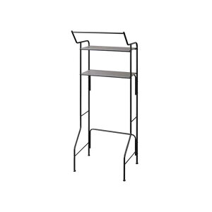 アイリスオーヤマ IRIS OHYAMA スタイルランドリーラック ハンガーバー付き ブラック HSLR-695R