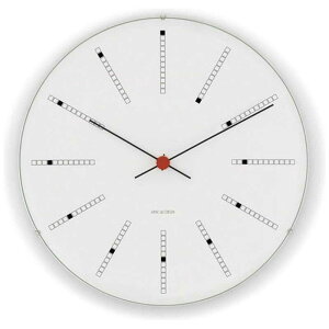 CebN@|v Bankers Wall Clock 29cm white ARNE JACOBSEN(Al RuZ)@AJ43640