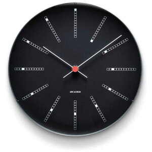 �C���e�b�N�@�|���v Bankers Wall Clock 29cm black ARNE JACOBSEN(�A���l ���R�u�Z��)�@AJ43646