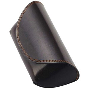 名古屋眼鏡 メガネケース セミハード ブラウン 2935-02