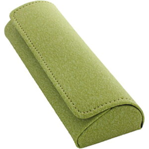 名古屋眼鏡 メガネケース セミハード オリーブ 2075ー04