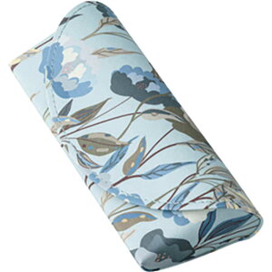 名古屋眼鏡 メガネケース セミハード ライトブルー 2580ー04