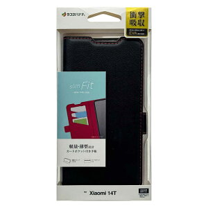 ���X�^�o�i�i�@Xiaomi 14T ���^�蒠�T�C�h�}�O�l�b�g�P�[�X �Ռ��z�� �u���b�N×���b�h �u���b�N�@8565XI14TBSMBKR