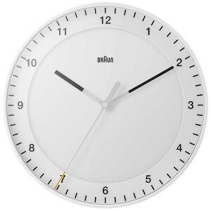 �u���E���@BRAUN�@BRAUN Wall Clock �z���C�g�@BC17W