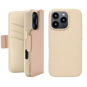 CCC�t�����e�B�A�@2Way Mag Flip Case for iPhone 16 Pro pink�@UNI-CSDIP24LP-2MFGN