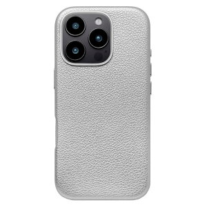 CCC�t�����e�B�A�@Mag Plain Case for iPhone 16 Pro silver�@UNI-CSDIP24LP-2MFPK