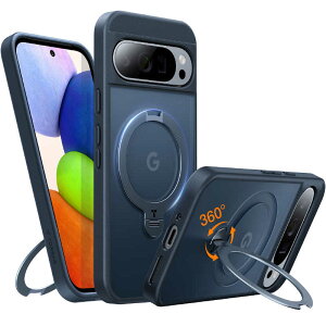 TORRASgX@Torras - Ostand Spin for Google Pixel 9 Pro XL m Black n Torras gX@X00FX2056