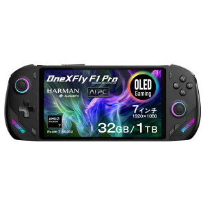 ONENETBOOKTECHNOLOGY@|[^uQ[~OPC OneXFLY F1 Pro mWin11 Home /Ryzen 7 /32GB /SSD1TBn IuVfBAubN@ONEXFLYPRO883210BR