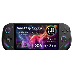 ONENETBOOKTECHNOLOGY@|[^uQ[~OPC OneXFLY F1 Pro mWin11 Home /Ryzen AI 9 /32GB /SSD2TBn IuVfBAubN@ONEXFLYPRO373220BR