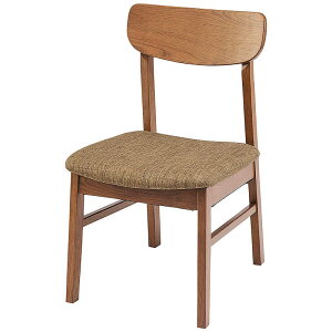 ユアサ おしゃれなウォールナット調 ダイニングこたつ椅子 RLH-C43F-WN