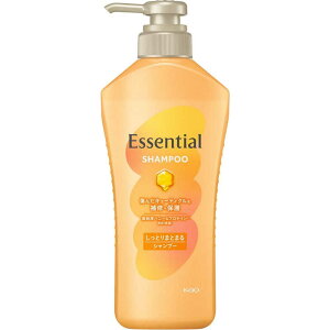 花王 Essential(エッセンシャル)しっとりまとまる シャンプー ポンプ本体 450mL