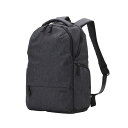 エレコム　ELECOM　リュック バックパック 17L 撥水加工 14インチノートPC A4サイズ 収納可 リュックサック off toco ブラック　BMOFBPM01BK