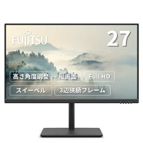 楽天市場】富士通 27インチ ディスプレイ WMD27011BTの通販