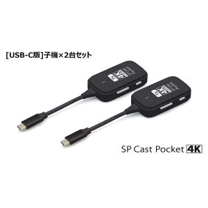 vXg@4KΉCXUSB-C to HDMI SPCastPocket4K ubN@SPCASTPOCKET4K-C1SET