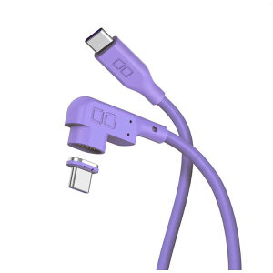 CIO L字 CtoC 0.5m マグネットシリコンケーブル CIO-SLLMG-CC05-PP
