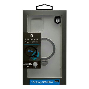 ���X�^�o�i�i�@Galaxy S25 Ultra ZEROSAFE Shaft ���C�����X�[�d�Ή� 360°��]�X�^���h�P�[�X �t���X�g�z���C�g�@8759GS25UZSFSWH