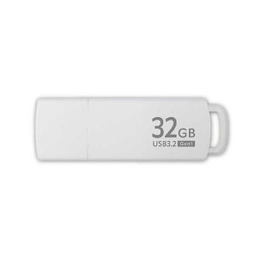 ORIGINALBASIC�@USB������ �m32GB /USB TypeA /USB3.2 /�L���b�v���n �z���C�g�@OBUM3A032G