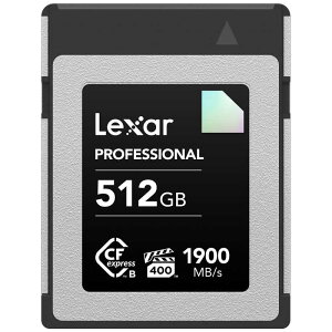 LEXAR@CFexpressJ[h Type-B DIAMOND (512GB)@LCXEXDM512G-RNENJ