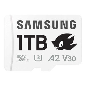 SAMSUNG@(Ki)microSDXCJ[h Sonic the Hedgehog PRO Plus ő]x180MB/b mClass10 /1TBn@MB-MD1T0SA/LC1-IT