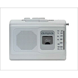 とうしょう　ポータブルカセットレコーダー aiwa ［ラジオ機能付き］　GAA4-PCR0001-WH