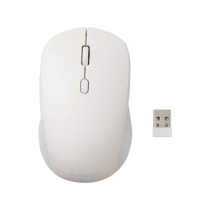 エレコム ELECOM マウス Bluetooth/ 無線 静音 6ボタン ファンクションボタン搭載 2台マルチペアリング OSMOD ホワイト M-MY30MBSXWH