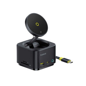 BESEUS@MagPro2 7-in-1 hbLOXe[V 15W Qi2Ή Cosmic Black mUSB Power DeliveryΉn@B0007290012100
