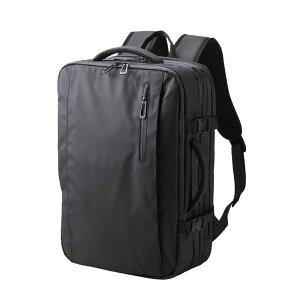 �G���R���@ELECOM�@�����b�N �o�b�N�p�b�N ��e�� ���[�g���@�\ 33L A4 15.6�C���`�m�[�gPC ���[�� �L�����[�I���d�l �u���b�N�@BM-BPEX01BK