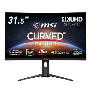 MSI@Q[~Oj^[ MAG 321CUPDF m31.5^ /4K UHD(3840 × 2160)/160Hz(tHDݒ莞F320Hz) /Ch /Ȗʌ^n@MAG-321CUPDF