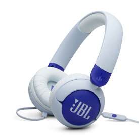 JBL　子ども向け有線オンイヤーヘッドホン［φ3.5mm ミニプラグ］ Blue　JBLJR320BLU