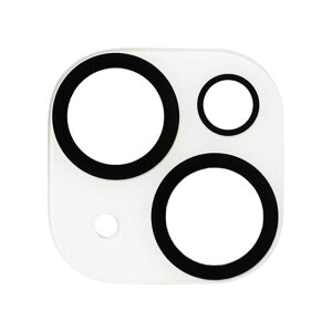 HAMEE�@�miPhone 15/15 Plus��p�n�����K���X �J���������Y�v���e�N�^�[ iFace �z���C�g�@41-985304