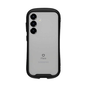 HAMEE�@�mGalaxy S25��p�niFace Reflection�����K���X�N���A�P�[�X iFace �u���b�N�@41-987285