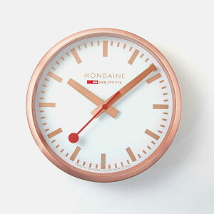 MONDAINE@fB[ |v EH[NbN 25cm Rbp[@A990.CLOCK.18SBK