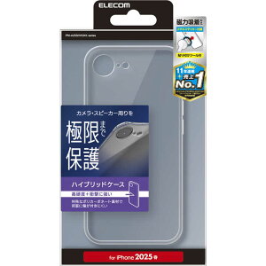 GR@ELECOM@iPhone 16e nCubhP[X Ɍ ^XebJ[t NA@PMA25SHVCKKCR