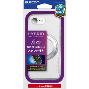 GR@ELECOM@iPhone 16e nCubhP[X MAGKEEP X^h NA×Vo[@PMA25SMAGSTSV