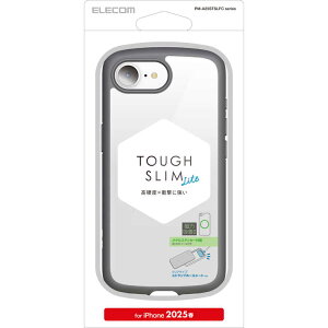 GR@ELECOM@iPhone 16e TOUGH SLIM LITE t[ ^XebJ[t O[@PMA25STSLFCGY