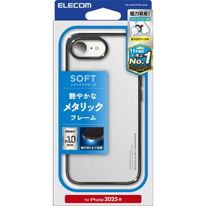 GR@ELECOM@iPhone 16e \tgP[X TChbL ^XebJ[ ^bNubN@PMA25SUCTMBK