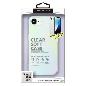 PGA�@iPhone 16e �N���A�\�t�g�P�[�X Premium Style �I�[�����@PG-25KTP02AR