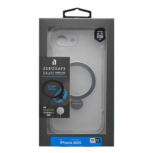 X^oii@iPhone 16e ZEROSAFE Shaft MagsafeΉ 360°]X^hP[X tXg zCg@8708IP5EZSFSWH