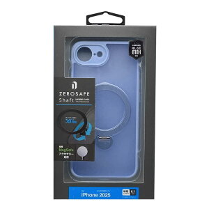 X^oii@iPhone 16e ZEROSAFE Shaft MagsafeΉ 360°]X^hP[X tXg u[@8710IP5EZSFSBL