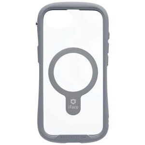 HAMEE@iPhone 16e iFace Reflection MagSynq KXNAP[X iFace O[@41-988619