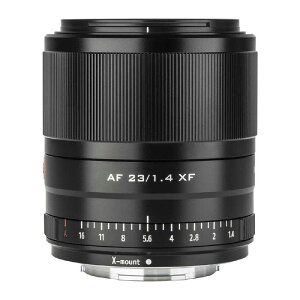VILTROX�@�J���������Y Viltrox AF 23mm F1.4 �x�m�t�C����X�}�E���g �u���b�N �m FUJIFILM X / �P�œ_�����Y �n�@AF231.4X