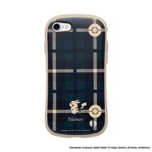 HAMEE iPhone SE 第3世代/第2世代/8/7専用 ポケットモンスター/ポケモン iFace First Classケース iFace チェック/ネイビー 41-984079