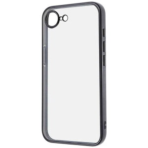 ���C�A�E�g�@iPhone 16e �����݌v �J�����ی� �Ռ��z�� �o���p�[ ���^���b�N TPU�\�t�g�P�[�X/ �u���b�N�@RT-P50PFC2/BM