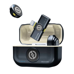 HOLLYLAND@Lark M2 with Lighting Plug(DuoShine Charcoal) CXxA}CNzVXe@LM2LightingiDuoSCj