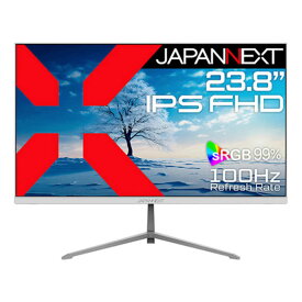 JAPANNEXT　IPSパネル搭載 液晶モニター HDMI DP USB Type-C(最大65W給電) HDR ケーブル同梱(ホワイト) (2年保証) ［23.8型 /フルHD(1920×1080) /ワイド］　JN-IPS238FHD2-C6-W