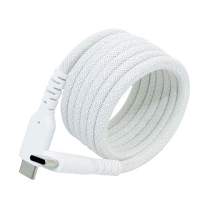 �C�c�������@USB TYPE-C TO TYPE-C �}�O�l�b�g�P�[�u�� 1.0M MODGET ���mType-C�I�X�E�I�X/USB Power Delivery�Ή��n�z���C�g�@MTCM2410WH