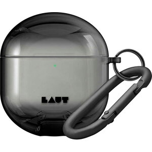 LAUT�@AIRPODS 4 AERO PROTECT BLACK CRYSTAL �u���b�N�N���X�^���@L_AP5_AP_BK