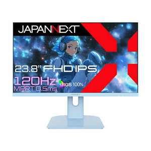JAPANNEXT@IPSpl 120Hz/0.5ms(MPRT)Ή Q[~Oj^[ HDMI VGA HDR (2Nۏ) m23.8^ /tHD(1920×1080) /Chn xCr[u[@JN-IPS238G120F-BB