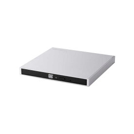 エレコム　ELECOM　外付け DVDドライブ CD DVD 対応 USB 3.2 Gen1 Type-Cケーブル付 書込み/再生 バスパワー シルバー　LDR-PWA8CU3MSV